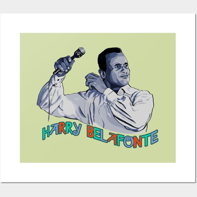 Harry Belafonte Wall Art by FanboyMuseum